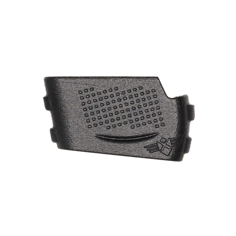Glock 29 mag sleeve in black facing left