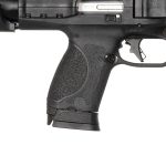 FPC magazine sleeve for 17rd magazine FPC from smith and wesson rifle facing right with extended magazine