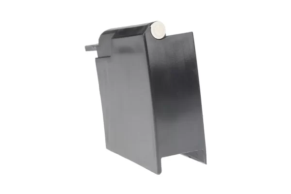 Weapontech BHO follower in black showing back of follower and the steel reinforcement area which the AK bolt impacts for long term reliability