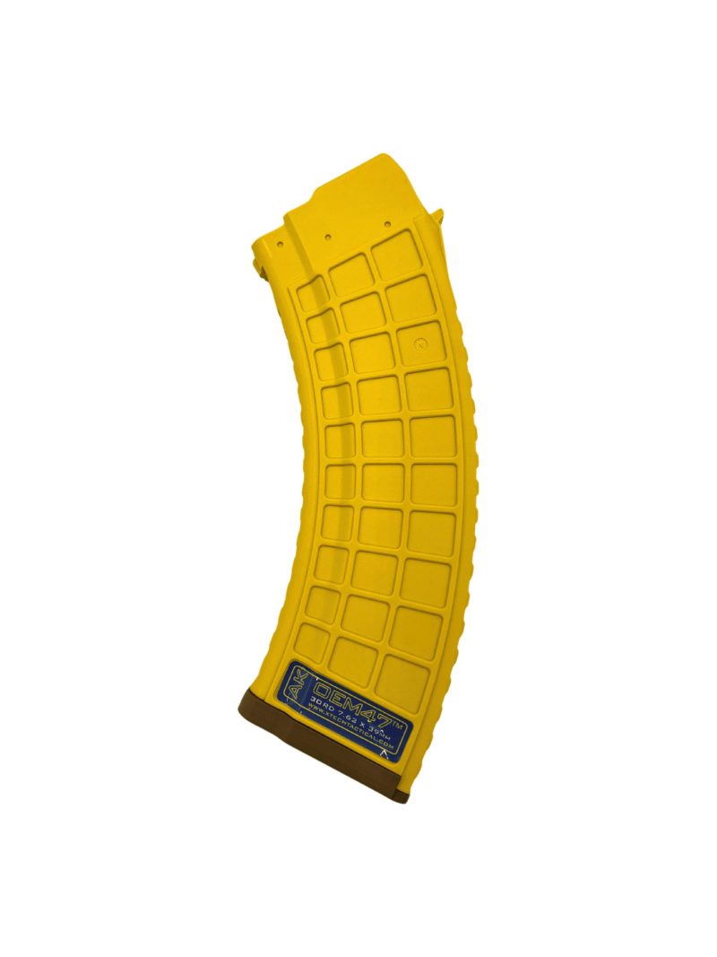 Banana AK-47 Magazine OEM47 Title AK47 banana magazine 30 rounds upright facing left
