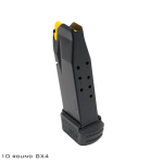 GX4 10rd magazine extended for ideal grip showing back of magazine