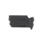 XTech magazine sleeve for Glock 26 15 round in black facing left.