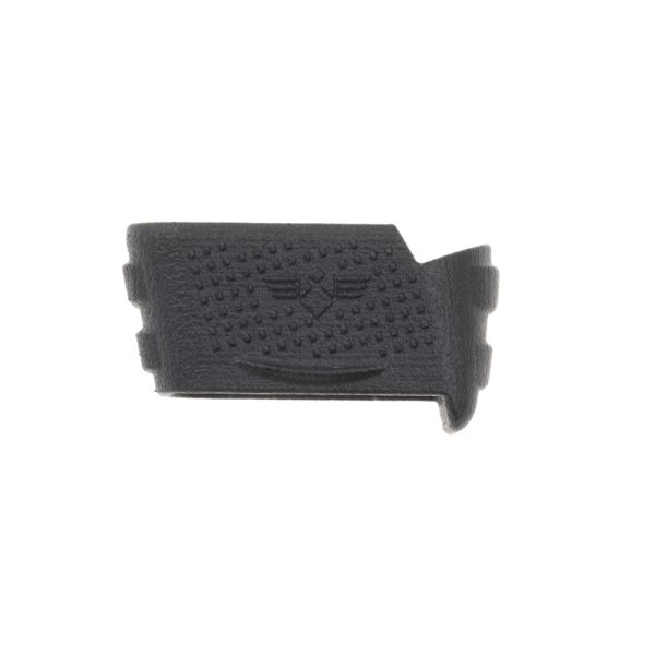 XTech magazine sleeve for Glock 26 15 round in black facing left.