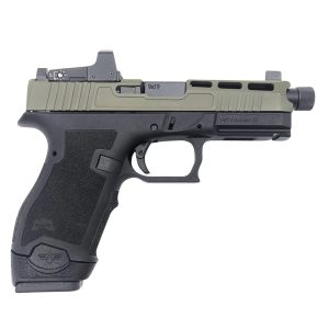 PSA Dagger Compact racing right with magazine sleeve