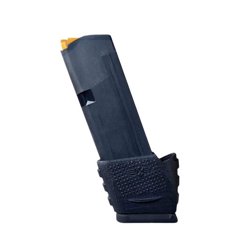 17 round magazine body limited to 10 rounds with sleeve facing left