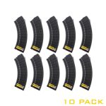 10 pack of 10/30 ak47 magazines in black