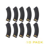 10 pack of slab side 10 round ak47 magazines