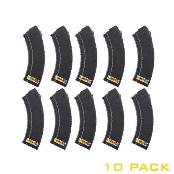 10 pack of slab side 10 round ak47 magazines