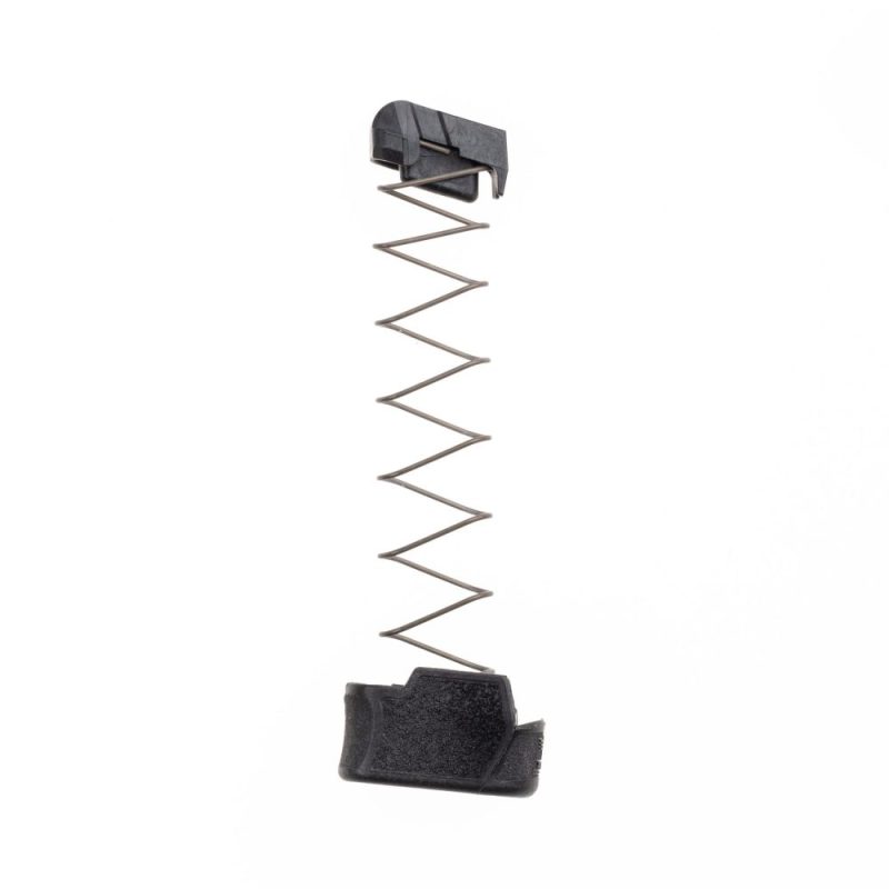 MTX 365 components upright and facing left. Parts are black