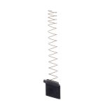 XTech Tactical MTX VP9 P30 21rd Extension kit facing left with enhanced steel spring upright