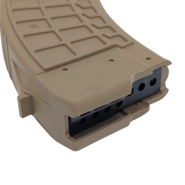 Top of OEM47 FDE showing ported follower