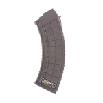 MAG47 Gen2 Plum 30rd Title Plum AK mag upright facing left