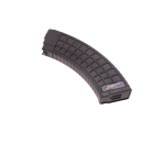 Plum 30rd 3 AK Plum mag upright facing left on a cant