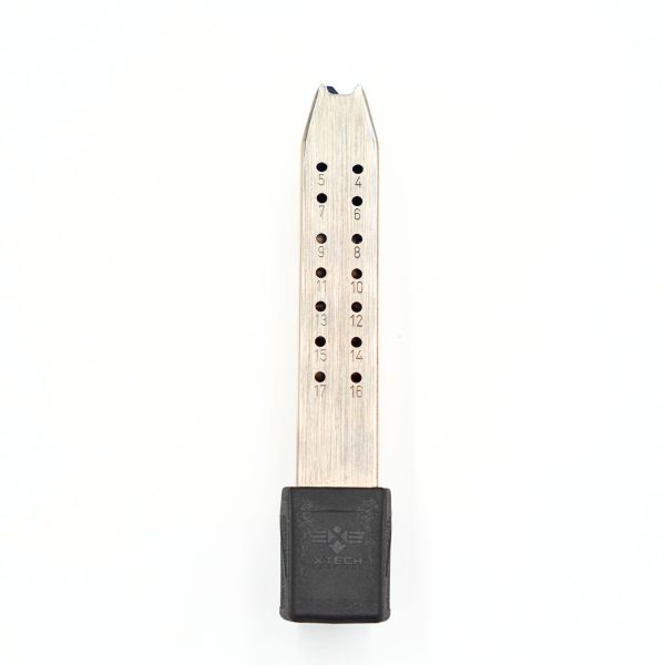 XTech 22rd M&P 9 Extended Magazine - Nickel