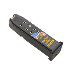 Freedom series Glock magazine upright facing left for Glock 19