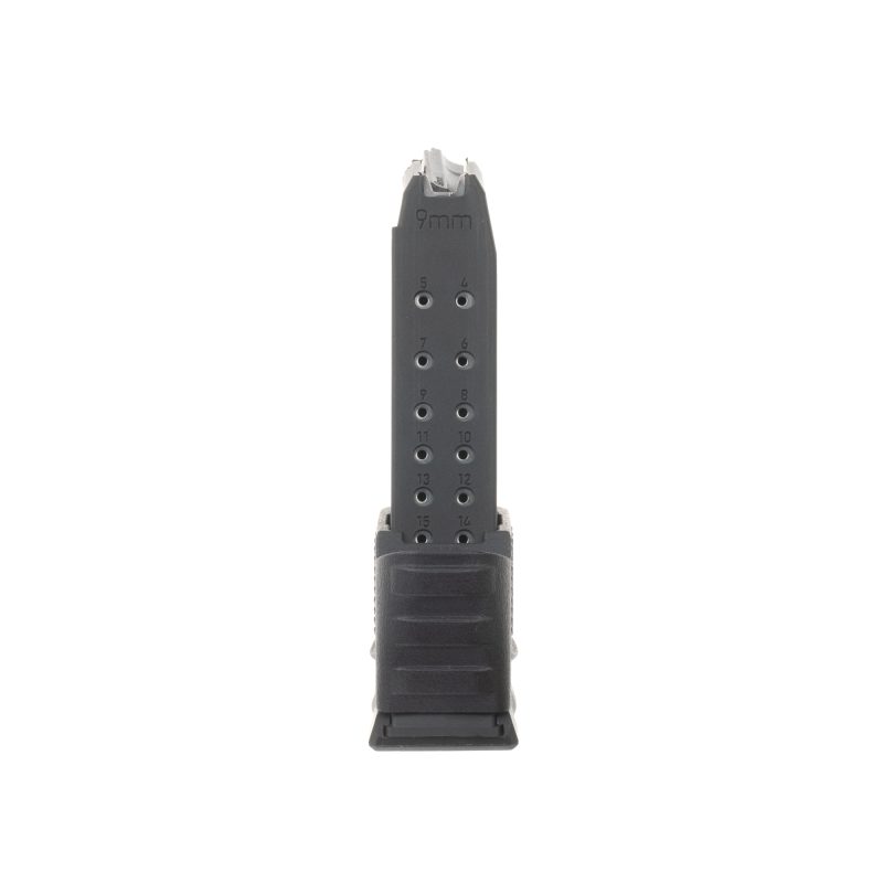 Glock 26 magazine sleeve on 17 round 9mm glock magazine