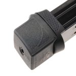 M&P 9 FPC extended magazine showing MTX extension and magazine sleeve close up