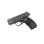 Hellcat California with extended mag Springfield Hellcat with extension facing left in black