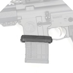 Ar15 flared magwell polymer injection molded shown on rifle facing left