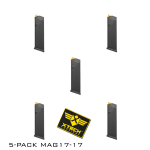 Glock 17 mags 5 pack of Glock 17 mags with a free patch
