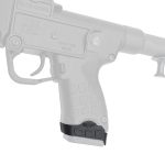 Zoomed out image of Keltec Sub 2000 magazine adaptor on carbine
