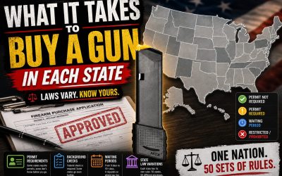 What It Takes to Buy a Firearm in Each State: An Exhaustive Guide for 2026