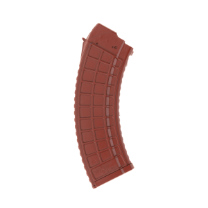 AK47 red magazine upright facing right