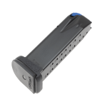 Extended Clip for Walther PDP Compact Walther PDP Compact 18 round magazine with magazine adaptor angled right