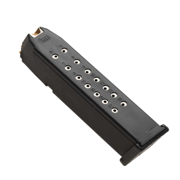 XTech MAG17-17 showing steel reinforced magazine body upright and left.