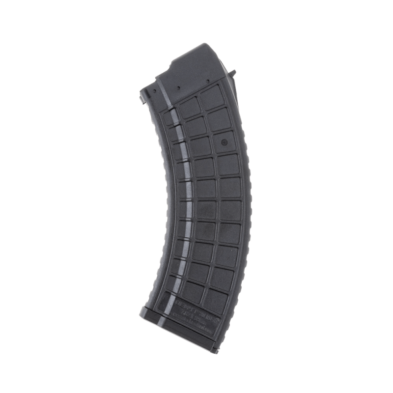 OEM47 Gen2 Title Left facing AK Clip Black OEM47 Gen2 in black upright facing left